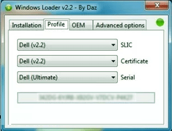 Download Windows 7 Loader by Daz