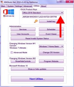 index of kms office 2016